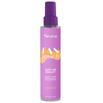Fanola FanTouch Keep Me Bright kryształki nabłyszczające 100ml P1
