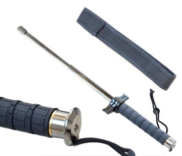 PAŁKA TELESKOPOWA BATON HARTOWANY 65cm
