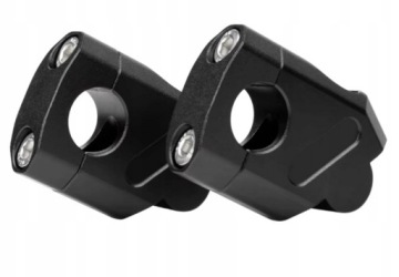 ADAPTERS MOTORCYCLE DIRECTOR BOARD RISERS 22 mm Black