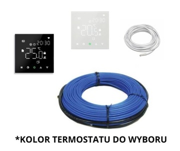 ZESTAW PREMIUM: Kabel grzejny WARMUP WIS1460W (73m)+termostat PIXEL WiFi