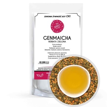 Herbata zielona Genmaicha z Prażonym Ryżem 100g