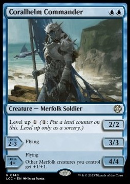 Coralhelm Commander - Merfolk z level up @@@