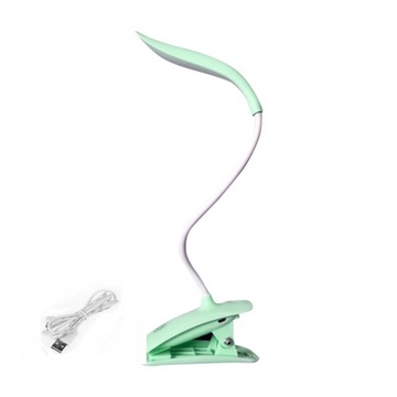 НАСТОЛЬНАЯ СВЕТОДИОДНАЯ ЛАМПА С ЗАЖИМОМ НА ЗАРЯЖКЕ USB