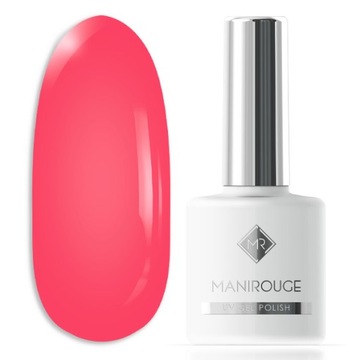 LAKIER HYBRYDOWY DO PAZNOKCI MANIROUGE UV/LED GEL 6 ML MALINOWA CZERWIEŃ 66