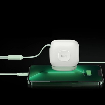 Втягивающийся кабель Baseus Traction Series 3-в-1 USB Type C — micro USB / тип USB