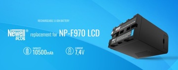 Замена батареи Newell Plus для ЖК-дисплея NP-F970