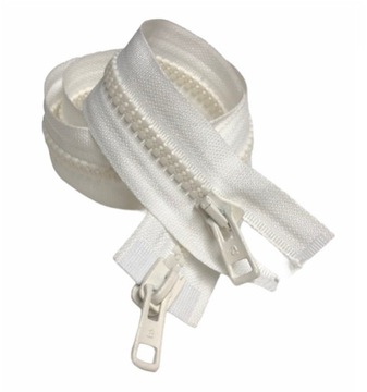 Zamek dwusuwakowy K10Rx2 Alpha 11-4201 śmietankowy 60cm