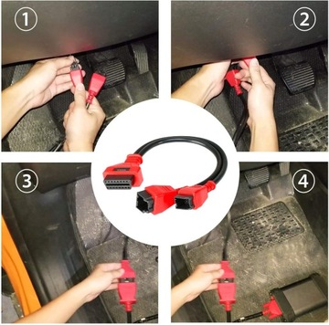 АДАПТЕР FIAT/CHRYSLER 12+8PIN SGW SECURITY GATEWAY Адаптер интерфейса OBD2