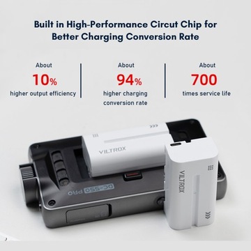 Аккумулятор VILTROX NP-F550 2200 мАч