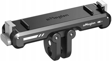 MAGNETIC QUICK RELEASE MOUNT FOR INSTA360 GO 3 1/4 SCREW 2-PRONG HOLDER