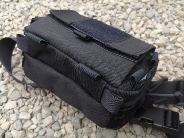 Двухкамерная поясная сумка Twiner EDC Baribal BK