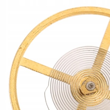 КОЛЕСО БАЛАНСА ЧАСОВ С ВОЛОСОВОЙ ПРУЖИНОЙ