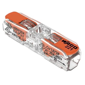 Szybkozłączka Wago 0,2-4 mm² - 1 szt.