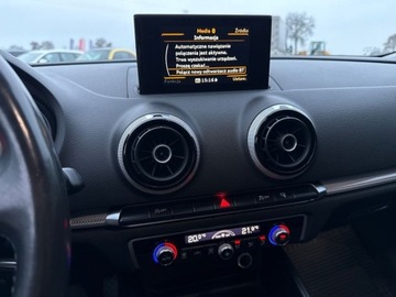 Audi A3 8V 2015 Audi A3 3-drzwiowe Navi Alu Klima Skora Serwis Gwarancja 1.6 Diesel 116KM, zdjęcie 6