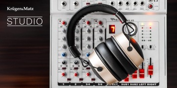 Накладные студийные наушники Kruger&Matz, модель Studio.