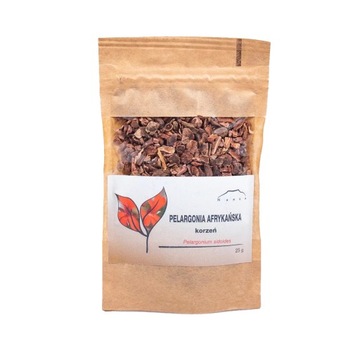 Pelargonia afrykańska (Pelargonium sidoides) 25 g