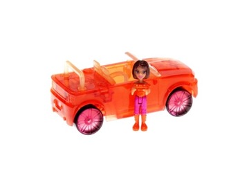 НАБОР ФИГУРОК 6шт POLLY POCKET MATTEL ФИГУРА + ИНТЕРАКТИВНАЯ АВТОМОБИЛЬ