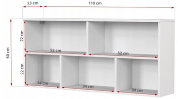 Мебель 6 предметов: шкаф, комод, письменный стол, полка, кровать, стол.
