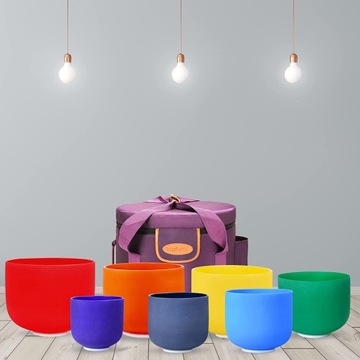 НАБОР ИЗ 7 КВАРЦЕВЫХ ПОЮЩИХ ЧАШ TOPFUND BAG