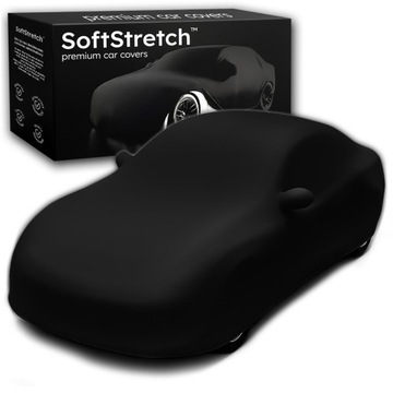Pokrowiec Samochodowy SoftStretch Uniwersalny - Czarny