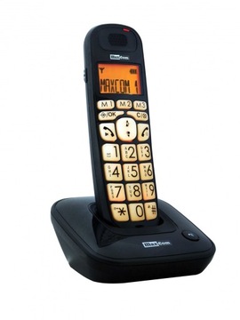 MAXCOM MC6800 CZARNY TELEFON DECT BB