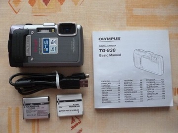 Olympus Tough TG-830 w idealnym stanie