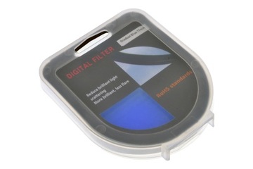 Полуфильтр 77мм Синий