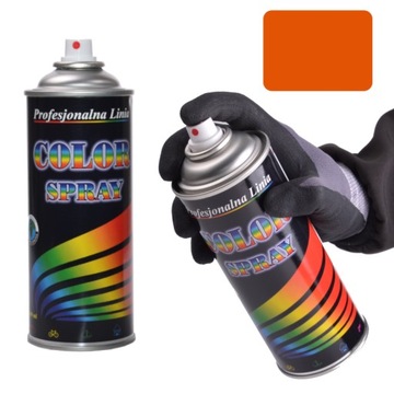 Color Spray Lakier Farba RAL 2004 POMARAŃCZOWY