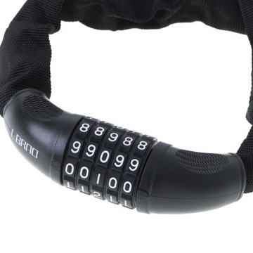 НАДЕЖНАЯ ЦЕПЬ ВЕЛОСИПЕДНОГО ЗАМКА С КОДОВЫМ ЗАМКОМ БЕЗОПАСНОСТИ ЗАМОК 100 СМ