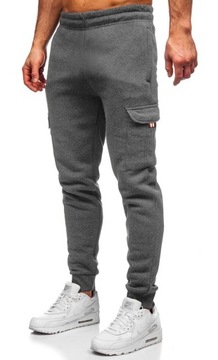 ТЕПЛЫЕ МУЖСКИЕ спортивные костюмы, брюки армейские, графит 410 М