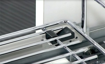 Корзина грузовая 20см 2шт. 200 с системой бесшумной закрывающей тележки Variant Multi REJS