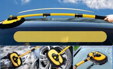 ЩЕТКА ДЛЯ МОЙКИ АВТОМОБИЛЯ С МИКРОФИБОЙ, 50см-102см