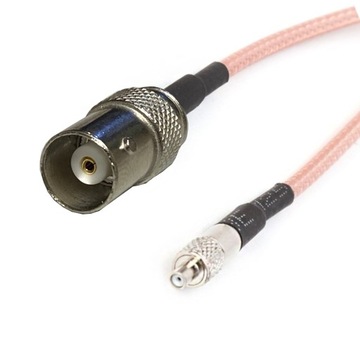 Pigtail TS9 gniazdo / BNC gniazdo 10cm RG316