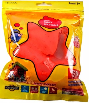 MAGICZNA MASA PLASTYCZNA CIASTOLINA PIANKOLINA PLASTELINA POLIMEROWA 60G