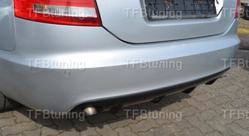 СПОЙЛЕР ДИФФУЗОР AUDI A6 C6 SEDAN 04-09 TFB ТЮНИНГ