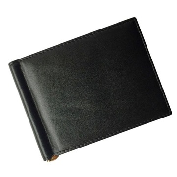 Prosty klips męski minimalistyczny bifold