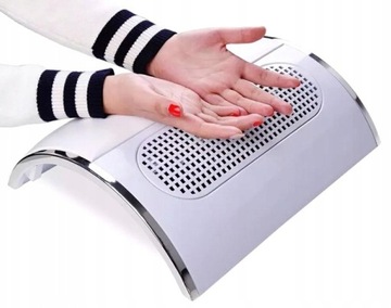 МОЩНЫЙ ПЫЛЕСБОРНИК ДЛЯ НОГТЕЙ 80 Вт, 2 вентилятора