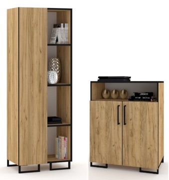 Тумба под ТВ, комод, полка, Дуб Крафт 120