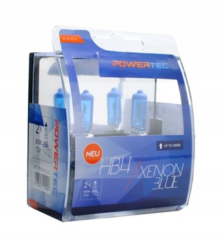 XENON BLUE Żarówka H4 55W up to 5000K DUOPACK