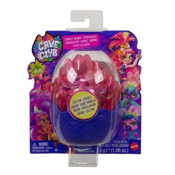 CAVE CLUB DINO KRYSZTAŁ ŚWIECĄCY W CIEMNOŚCI RÓŻOWY GVR69