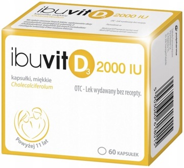 IBUVIT D3 2000 IU witamina D3 lek osteoporoza 60