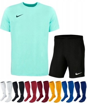 NIKE Dziecięcy Komplet Strój Piłkarski r. 140cm
