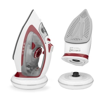 PAROWE ŻALAZKO PREMIUM BEZPRZEWODOWE CERAMICZNE LED 2400W