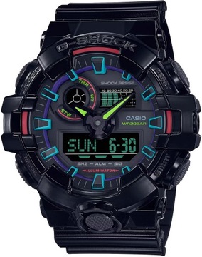 Zegarek Casio G-Shock GA-700RGB-1AER