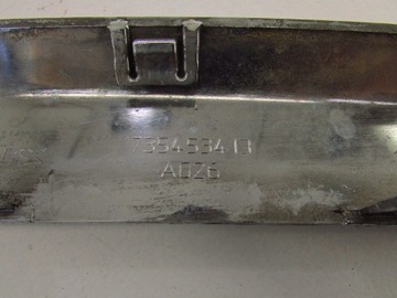 LANCIA DELTA III LIŠTA CHRÓM NÁRAZNÍKU ZADNÍ 08-14R 735453413