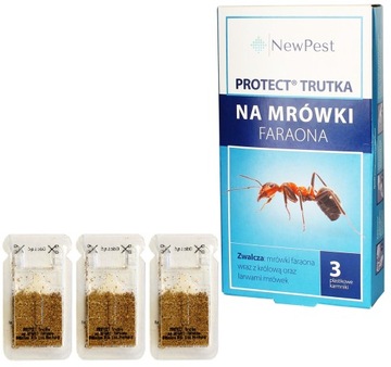 TRUTKA NA MRÓWKI FARAONA KARMNIK Z GRANULATEM 3SZT