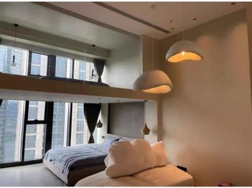 Nordic Wabi Sabi E27 Светодиодная потолочная люстра Столовая Светодиодные подвесные светильники