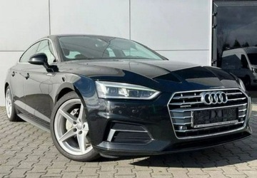 Audi A5 F5 Coupe 2.0 40 TDI 190KM 2019 Audi A5 Sportback Quattro Automat Navi Webasto Sport Line Ambiente F, zdjęcie 2