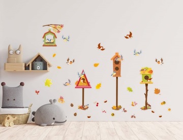 ОСЕННЕЕ УКРАШЕНИЕ ОКНА, ДВУСТОРОННЕЕ - ОСЕННЯЯ КОРМУШКА XL - Узнайте, как