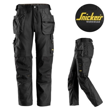 Spodnie robocze Damskie Snickers 6247 AllroundWork Szare Rozmiar 92